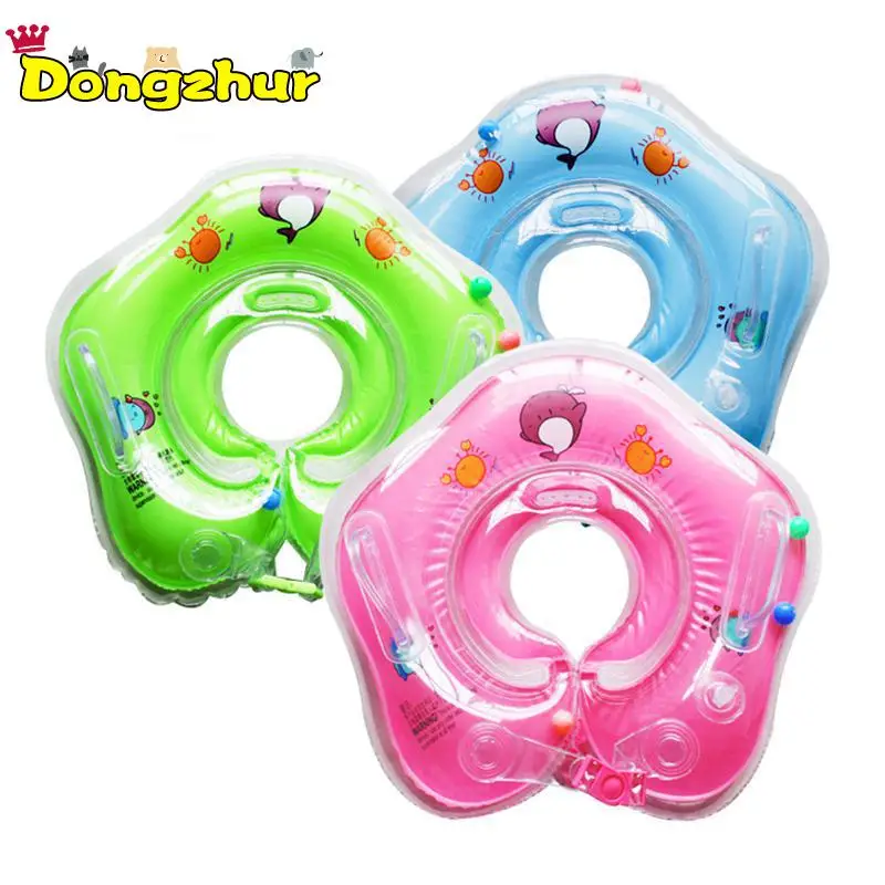 New Baby Swim Ring Inflatable Neck Infant Collar Swimming Circle