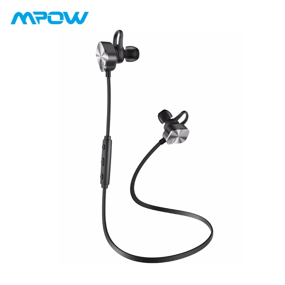 Mpow MBH29 Беспроводные Bluetooth 4 1 наушники водонепроницаемые спортивные с микрофоном