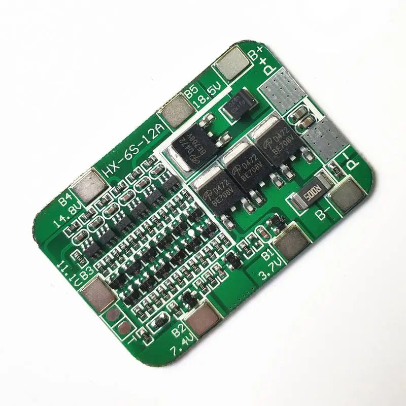 Thinary Electronic 6S 15A 24V печатная плата для 6 пакетов литий ионный литиевый аккумулятор