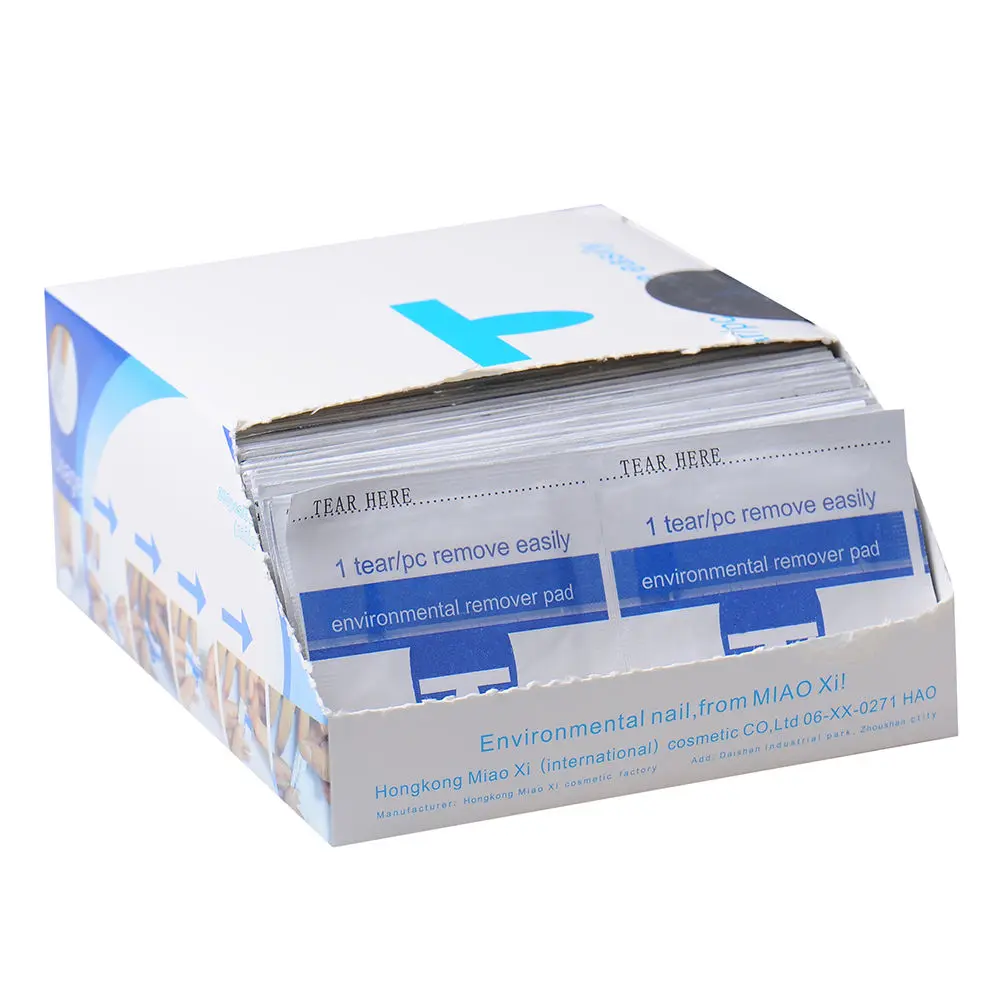 

200Pcs Disposable Nail Polish Cleanser Wipes for Gel Nail Polish Alcohol Wipe
