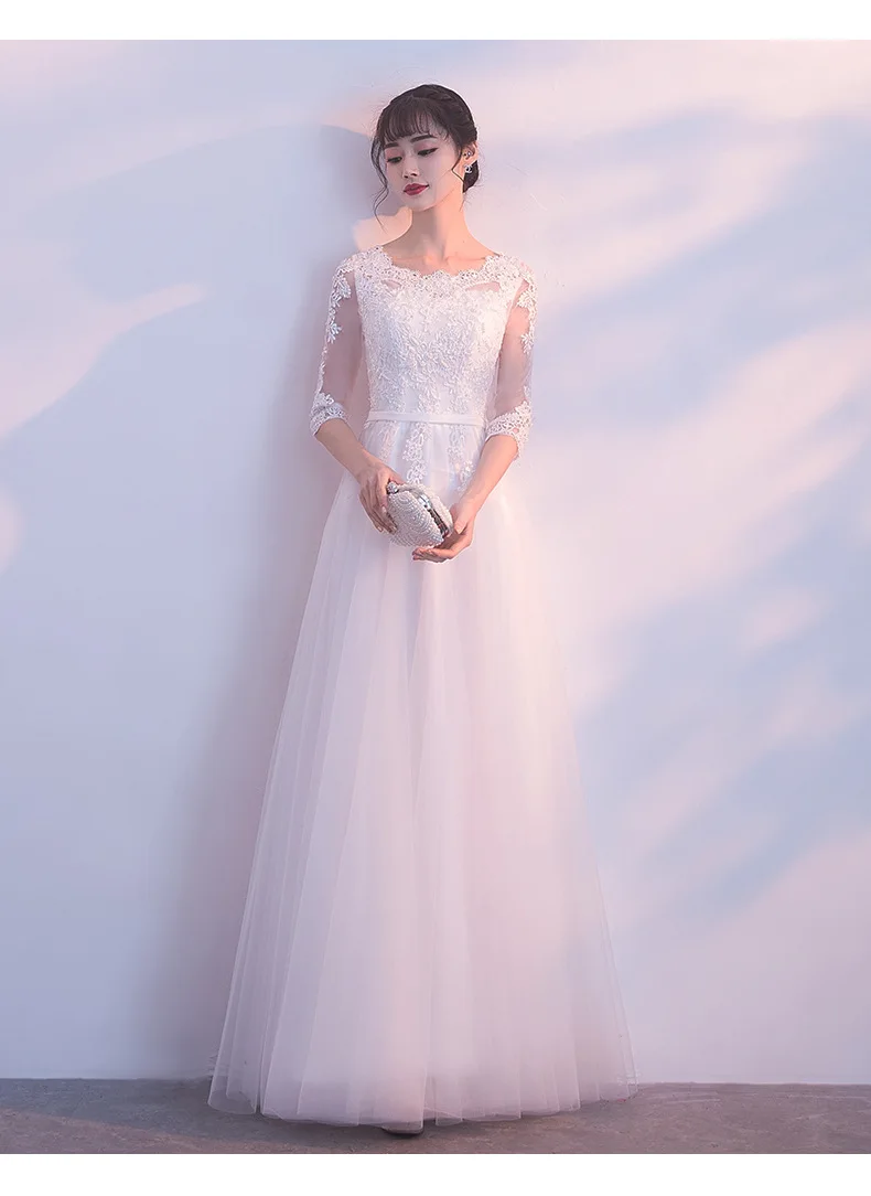 vestido de Noiva Do Casamento Da Noite