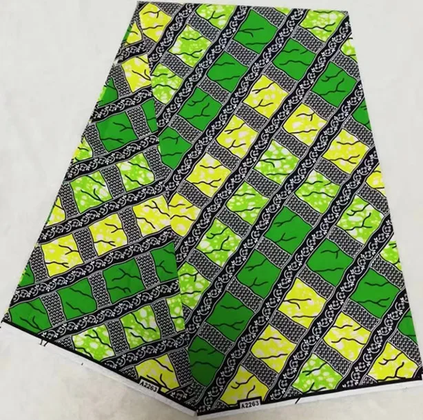 Tissus воск африканская восковая ткань высокого качества ткани для пэчворка африканская Ткань 6 ярдов Хлопок Анкара ткань DF-S25