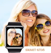 Smart watch gt08 uhr sync notifier unterstützung sim-karte bluetooth konnektivität für apple iphone android telefon smartwatch