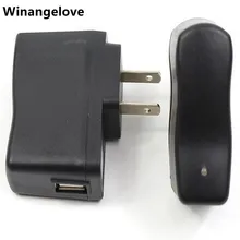 Winangeleve 200 шт./лот AC 100-240 В/DC 5 в USB зарядное устройство адаптер питания настенный Дом Офис США Разъем для iphone 7 6 5 для samsung