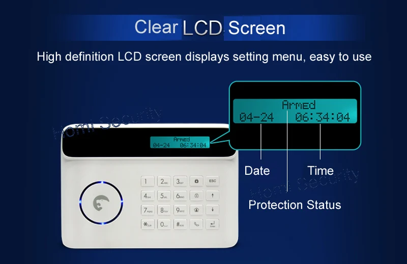 3 Clear LCD screan