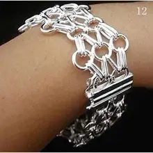 Брендовые женские ювелирные изделия, цепочка и звенья, браслет, серебряные браслеты для мужчин, лучшие друзья,,, браслет Прата