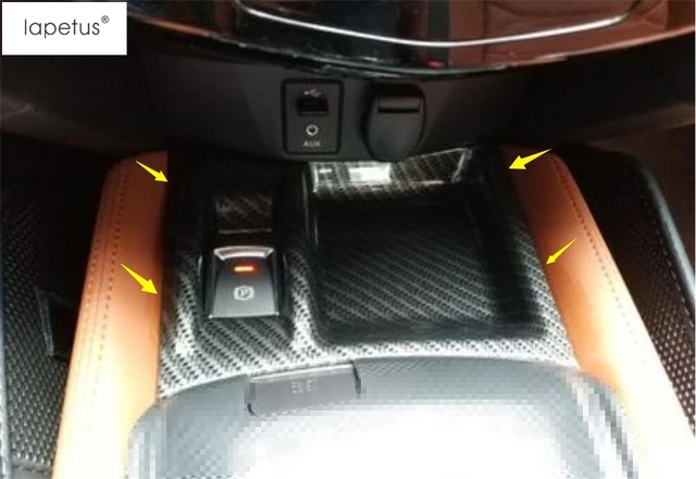 Lapetus Accessories For Nissan X Trail T32 Rogue 2017 2019 Lapetus Accessories For Nissan X Trail T32 Rogue 2017 2019 Electric Hand Parking Brake On Storage Box Cover Trim