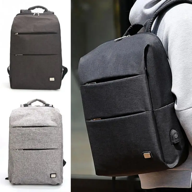

NEW Fashion Men Laptop Backpack Large Capacity Student Backpack Casual Style Bag Water Repellent Computer document bag
