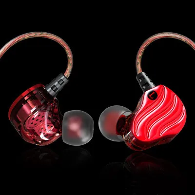 

Quad-core HIFI iron head, music player game universal headset