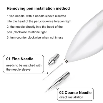 8 level LCD Laser Plasma Pen Remove tattoo/Mole Removal Face skin tag removal Freckle/Wart Dark Spot remover skin care machine 3