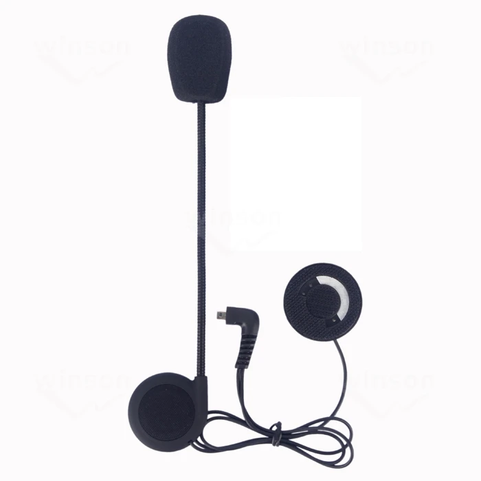 

Helmet Intercom mini usd Earphone Microphone Motorcycle Helmet BT Intercom T-COM-02 FDCVB T-COMVB TCOM-SC COLO KIE Accessories