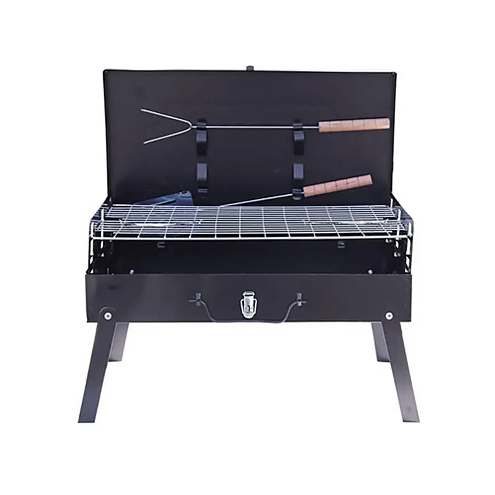 

Camping Stove Outdoor Portable Wood Stove Barbecue Grill Folding Cookware Stove For Family Trip Camping Party Party