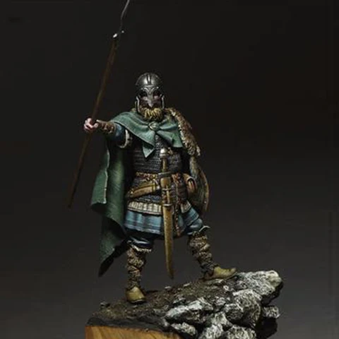 

1/24, Viking Spearman Resin kit Figure GK Historical and humanistic themes Ancient war Uncoated No colour