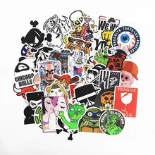 300 Stücke Aufkleber Mix Stil Lustige Cartoon Aufkleber Kühlschrank Doodle Snowboard Gepäck Decor Jdm Marke Auto Bike Moto Spielzeug