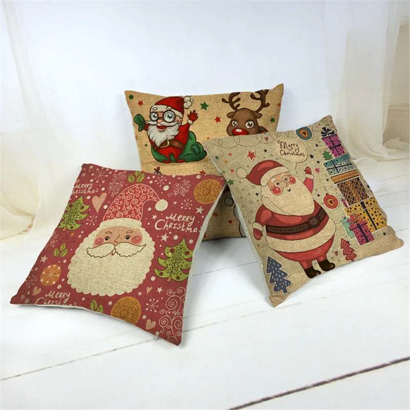 fashion home decorative pillow new arrival christmas style throw pillows car home decor cushion with santa - Christmas Decorative Pillows fashion home decorative pillow new arrival christmas style throw pillows car home decor cushion with santa - Christmas Decorative Pillows