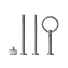 Матовые металлические украшения мини-стержень круглый день рождения 3 уровня Свадебная подставка для торта с ручками керамическая подставка