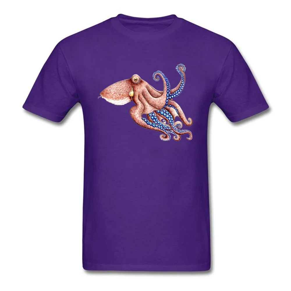 Blue octopus_purple