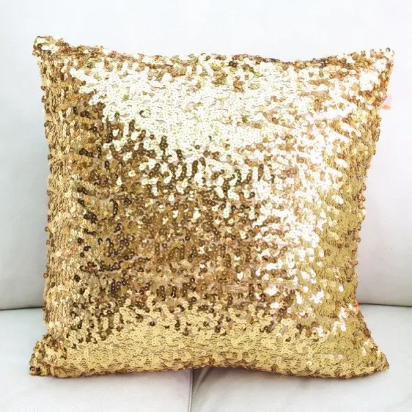 

#89 Europe whole shine sequin gold red silver cushion cover sofa bed car home room Dec without filling wholesale