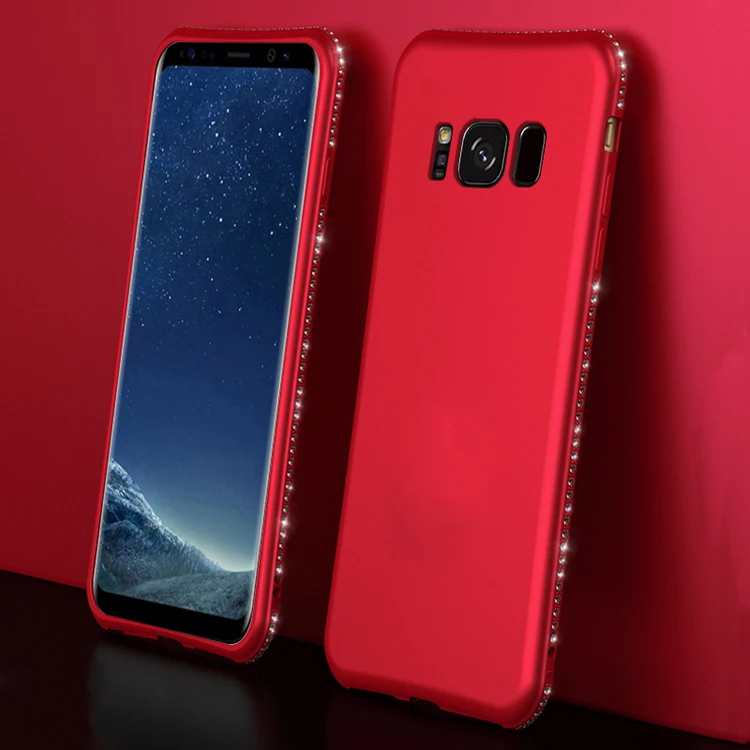 Мягкий силиконовый чехол Shine Diamond для Samsung Galaxy J1 2016 J3 J5 J7 2017 A6 A8 Plus J4 J6 A7 2018 A750 A3 A5