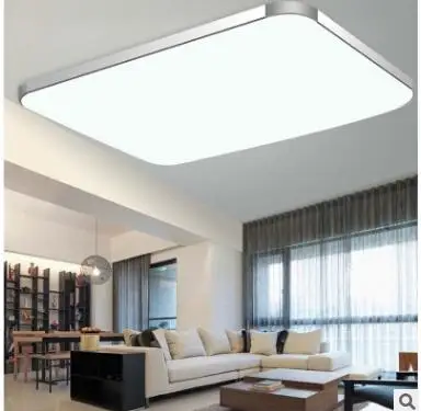

LED square ceiling lamp modern minimalist living room lamp acrylic aluminum lamp bedroom balcony dining hall lamp