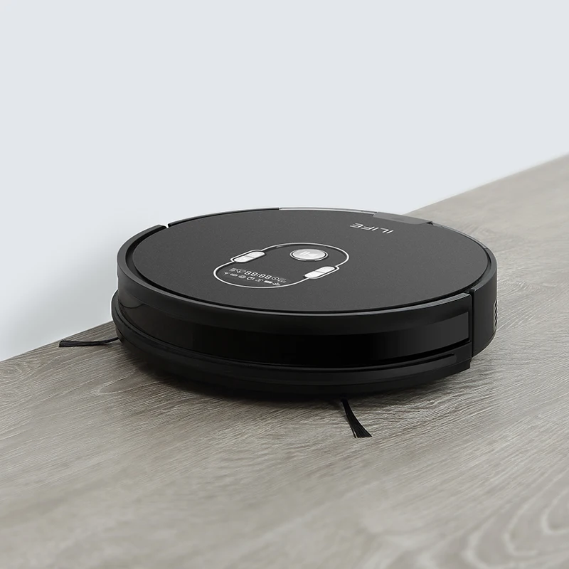 ILIFE A7 Roboter Staubsauger Smart APP Fernbedienung für Harte Boden und Dünnen Teppich Automatische Aufladen Schlanken Körper
