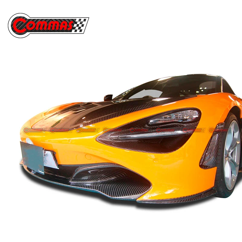 

COMMAS Carbon Fiber Front Bumper Angle For 720s Carbon Fiber Front Lip Body Kit Car Modification Accessories Car Styling