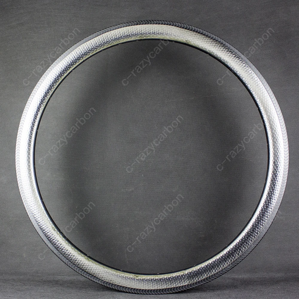 

Golf Dimple Aero Carbon Road Rims Tubular/Clincher/Tubeless 45/50/58/80mm Wheels Special Brake Surface