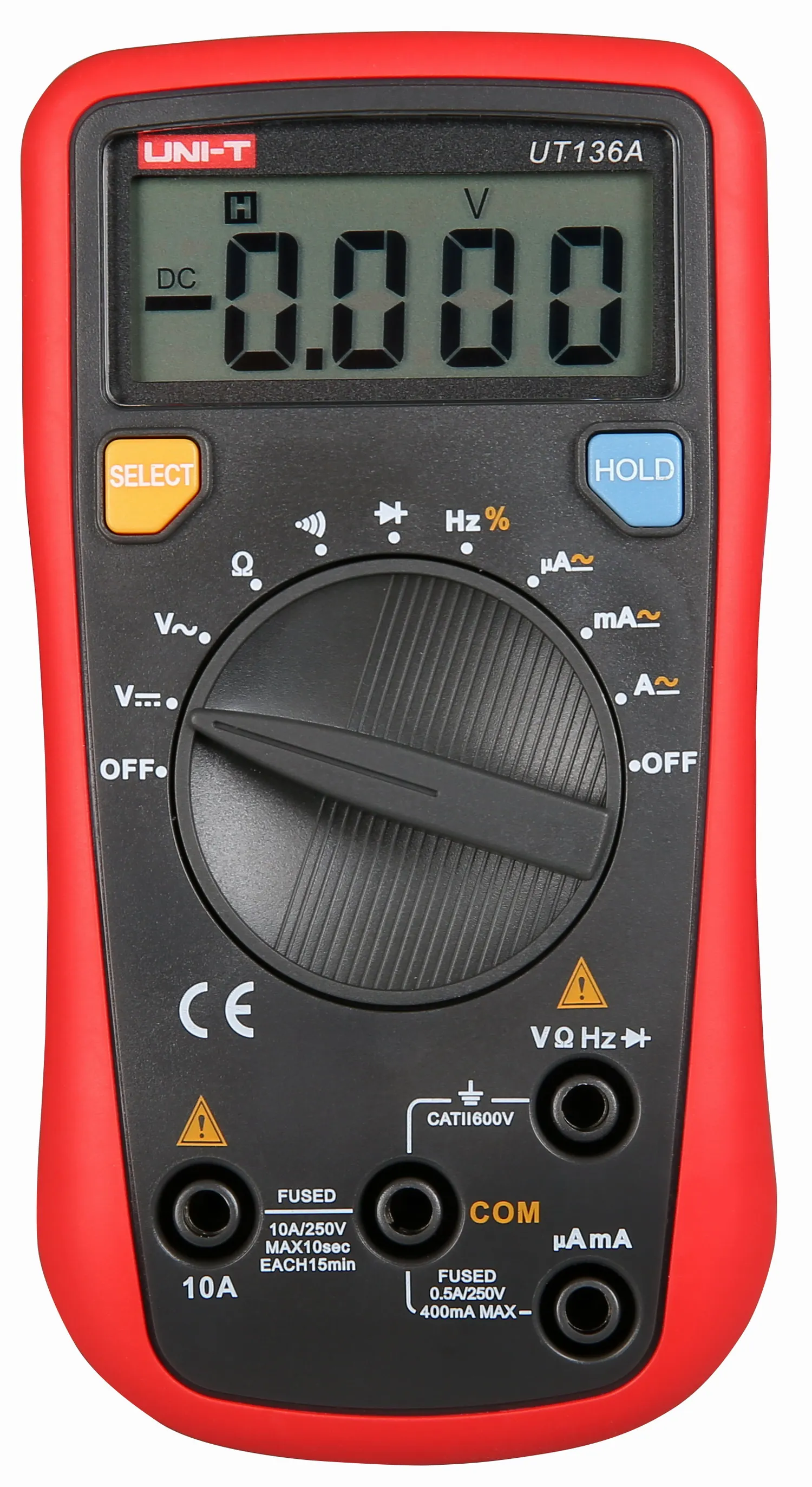 

UNI-T UT136A UT136B UT136C UT136D Digital Auto-range Multimeter