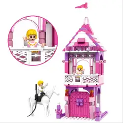 COGO 13269 для девочек серии осень в любовь с первого взгляда рисунок Building Block кирпичи набор игрушек 167 обучающие подарок для девочек