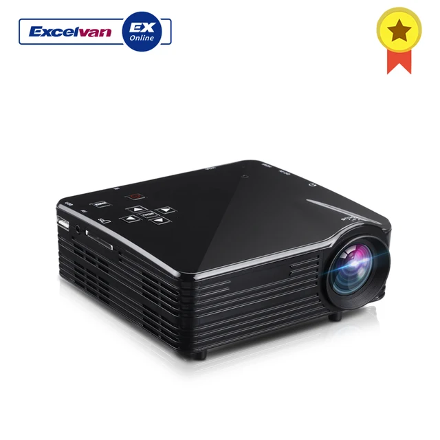 Best Price Excelvan LED1018 Mini Portable LCD Projector HDMI USB VGA AV SD Multimedia Interfaces Max 1080P Movie Home Cinema PK YG300 YG310 Best Price Excelvan LED1018 Mini Portable LCD Projector HDMI USB VGA AV SD Multimedia Interfaces Max 1080P Movie Home Cinema PK YG300 YG310