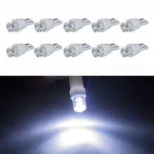 Kongyide Автомобильный свет 10 шт. T10 белый светодиод для автомобиля 194 168 SMD W5W лампы указателя поворота лампы 12 В DC Светодиодный Свет автомобиля светодиодные лампы для интерьера