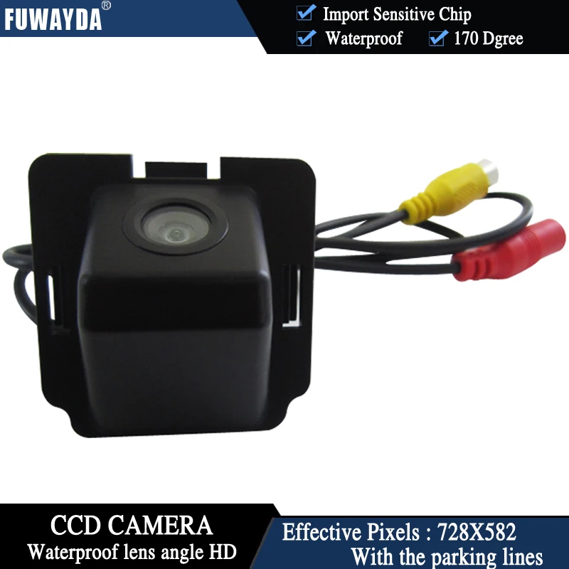 Автомобильная камера заднего вида FUWAYDA CCD/170 градусов/с контрольной