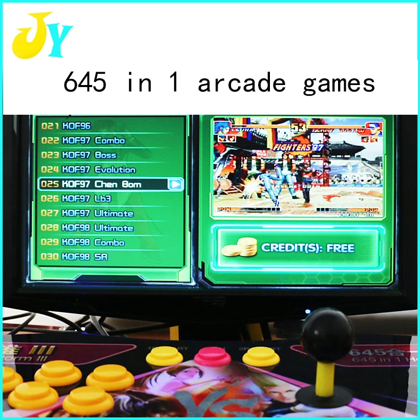 

645 in 1 arcade pcb game box multi game board Upgraded Version CGA & VGA output for Jamma Arcade Game Cabinet