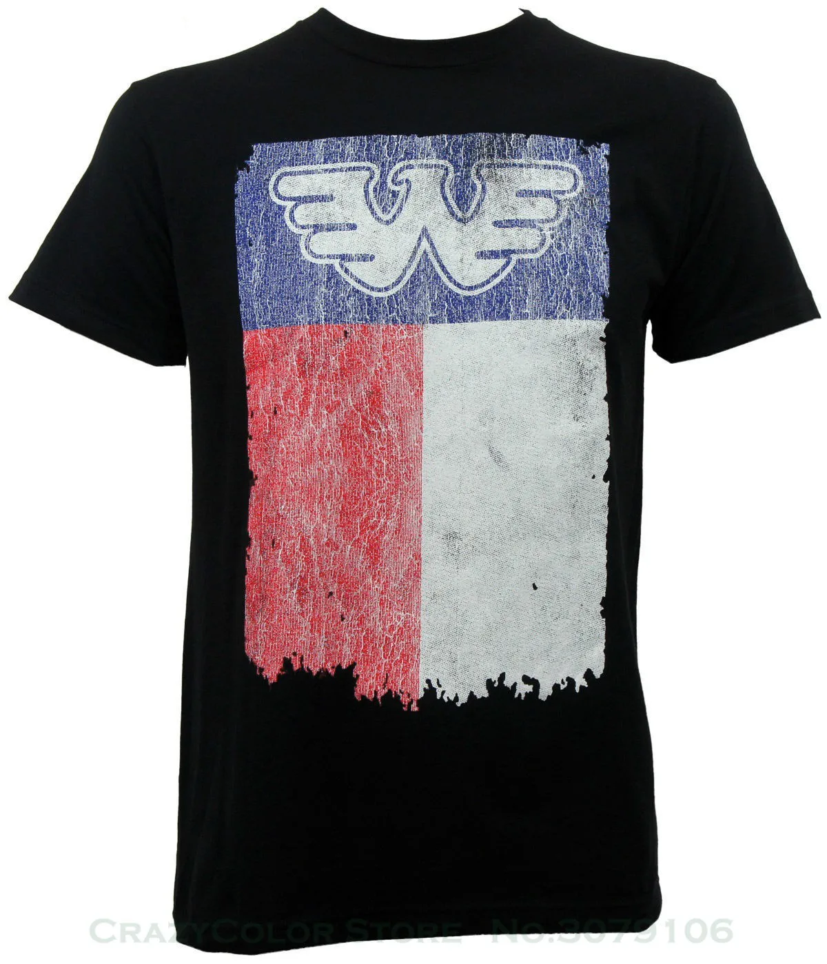 

T-shirt Men Short Sleeve Tshirt Authentic Waylon Jennings Texas State Flag Slim Fit T-shirt S M L Xl 2xl 3xl New Casual Cotton