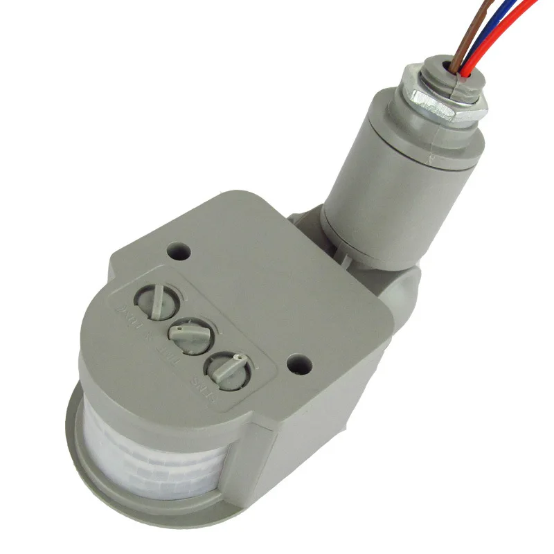 

Outdoor Tool Professional Motion Sensor Light Switch Outdoor 90-250V Automatic Infrared PIR Motion Sensor Switch With LED Light