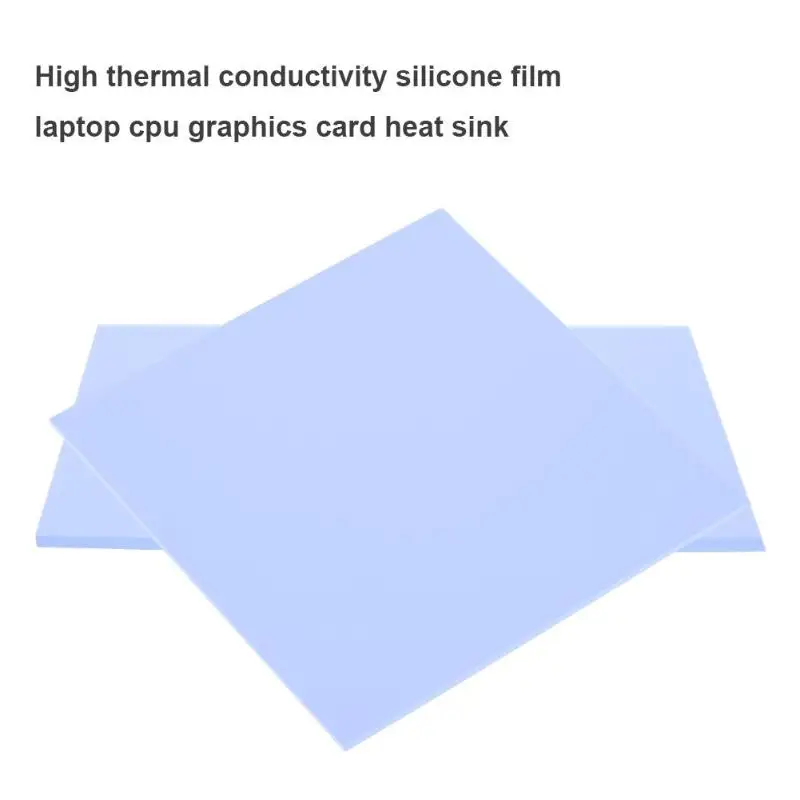 100x100 мм силиконовая термопрокладка лист компьютерный процессор графический чип теплоотвод