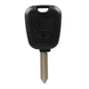 KEYYOU 2 Button Remote Key Flip Fob Car Key Case for Citroen C1 C2 C3 Saxo /Xsara /Picasso /Berlingo Uncut Blade Car Key Shell ► Photo 3/6