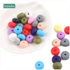 Low Cost Baby Abacus Lentils Organic-Beads Chewable Colorful Bopoobo Sensory DIY 14mm 10pc Silicone nzK7VxeO