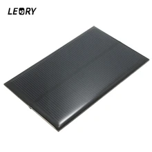 

Hot 5V 1.25W 250mA Mini Monocrystalline Solar Panel Silicon Epoxy DIY Solar Cells Module For Cellphone Battery Charger 110*69mm