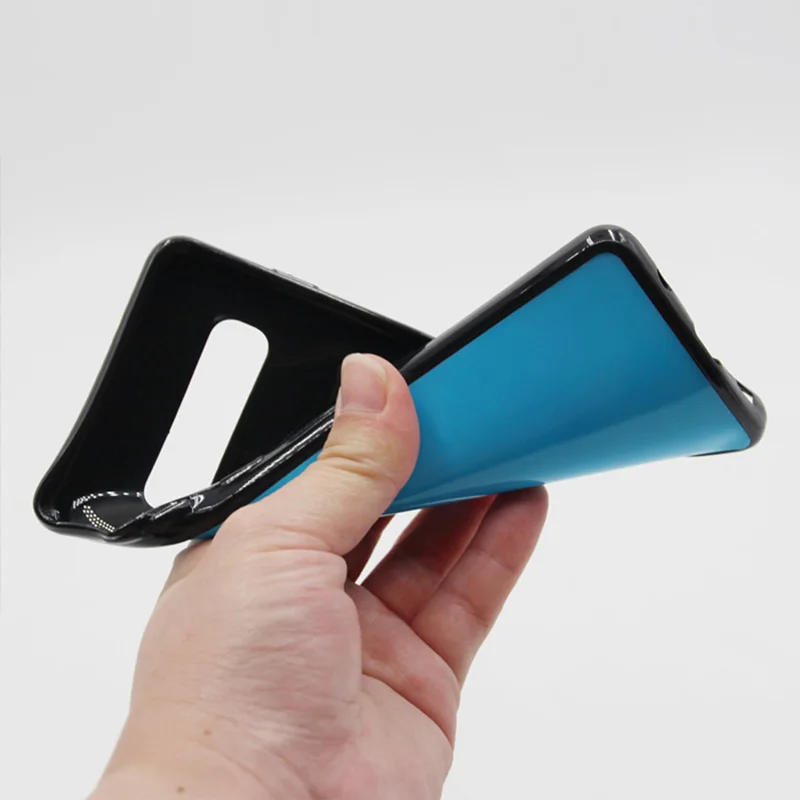 NSB uni резиновый чехол из ТПУ для мобильного телефона Samsung S10 пустой защитный на