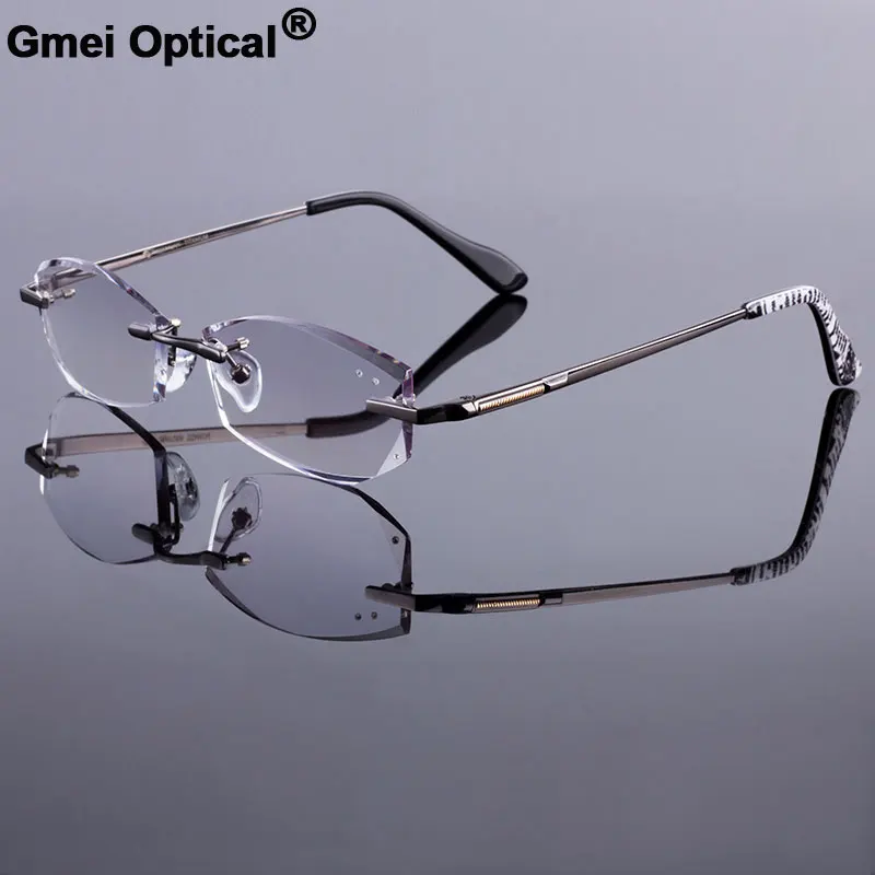 New Phantom Men Rimless Frames Women Titanium Alloy Glasses Frame