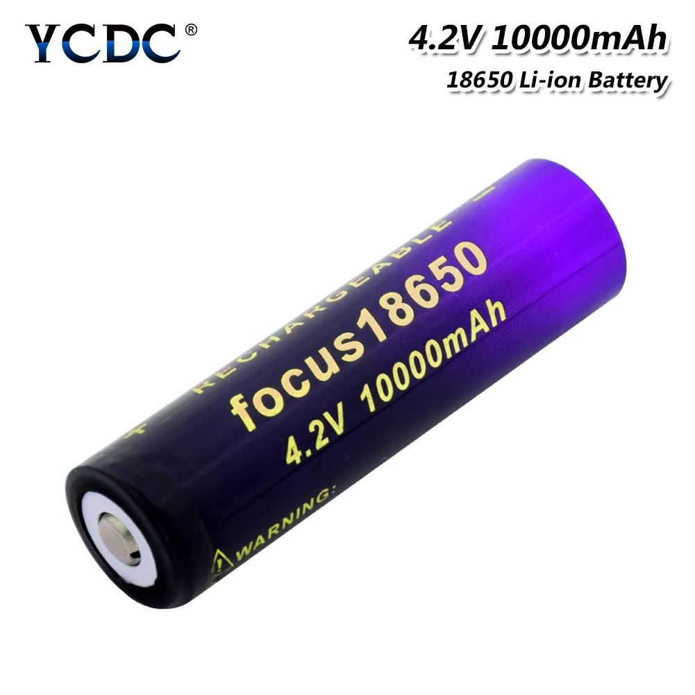 

1/2/4 Pcs High Power 3.7V New 18650 10000mAh Li Ion Lithium Batteries Replacement Cell For Camera Toy Remote Control Laptop
