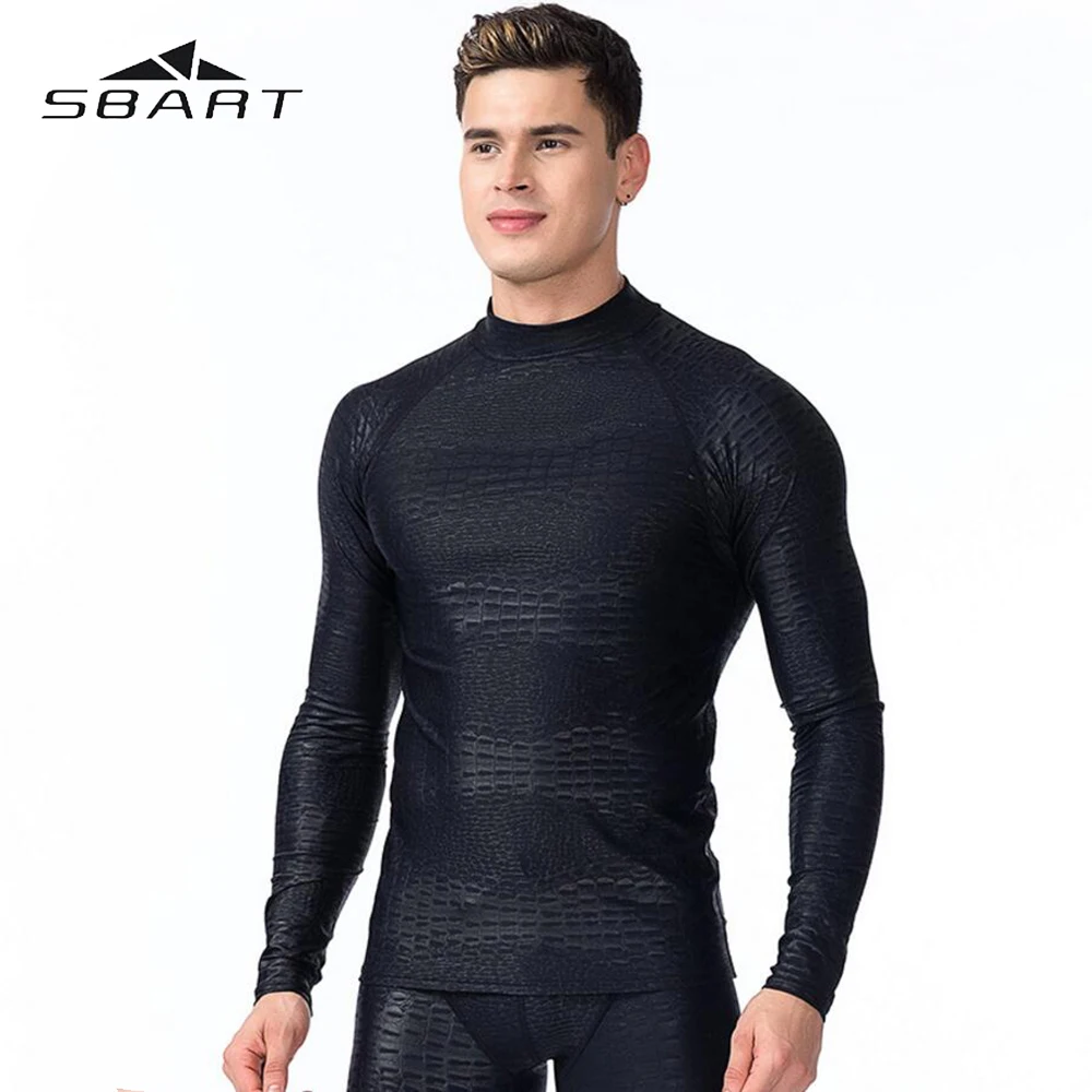 SBART لباس سباحة للرجل طويل كم ملابس السباحة طفح الحرس سريعة الجافة بدلة غطس الغوص السباحة تصفح Rashguard مكافحة الأشعة فوق البنفسجية SBART لباس سباحة للرجل طويل كم ملابس السباحة طفح الحرس سريعة الجافة بدلة غطس الغوص السباحة تصفح Rashguard مكافحة الأشعة فوق البنفسجية