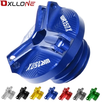 

Motorcycle CNC Aluminum Accessories Motorbike Engine Oil Cup Plug Sump Cap Cover Engine For Yamaha WR250X WR 250X WR250 X 2009