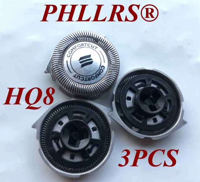 

3Pcs HQ8 razor blade replace Head for PHILIPS Shaver PT830 PT710 PT715 PT725 PT720 PT728 PT730 PT734 PT721 PT722 PT724 PT726