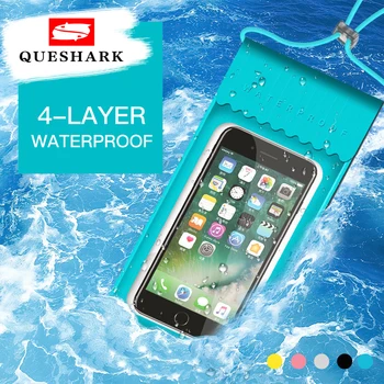 

Waterproof Swimming Bag Phone Pouch Cover Mobile Case Beach Outdoor Swimming Pool Diving Snorkeling Bag for Mobile Phone