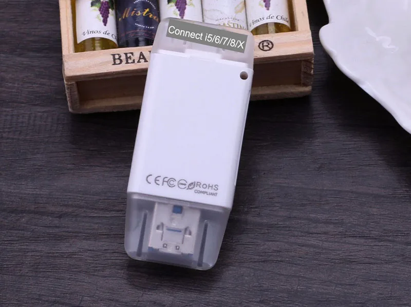 USB3.0 я флэш-накопитель Micro USB SD Карта памяти SDHC TF Reader для iPhone X 8 плюс 7 6 S 6 5S для iPad, USB 3,0 Android телефон Card Reader