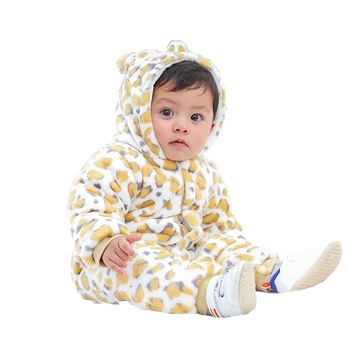

Winter Newborn baby clothes children girls rompers cartoon soft cotton warm thick jumpsuit boys clothes suit newborn outfits