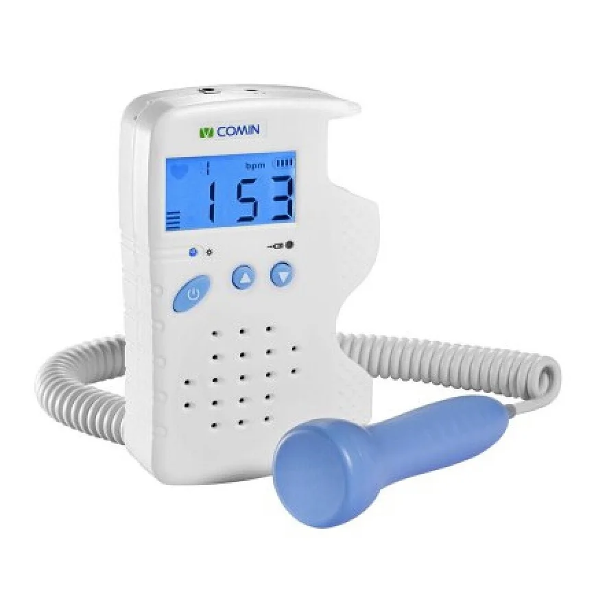 2016 ultrasound portable doppler fetal VCOMIN 200D Detection Device Home Use Fetus 1.8inch LCD Screen Baby Heart Rate Monitor