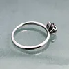 Size 4~9 Cute Mini Skull Ladies Ring 316L Stainless Steel Jewelry Biker Band Ring 2